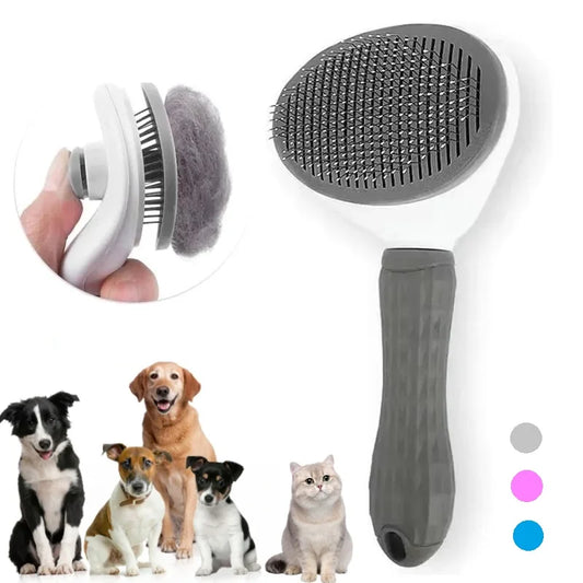 Brosse Auto-Nettoyante pour Chien & Chat | Miaow & Woof™