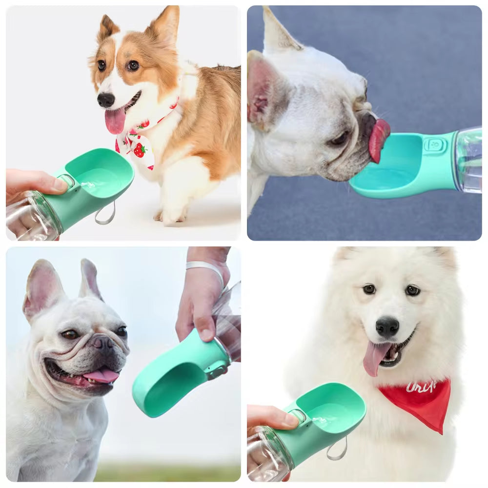 Bouteille d'eau portable pour chien et chat – 550 ml